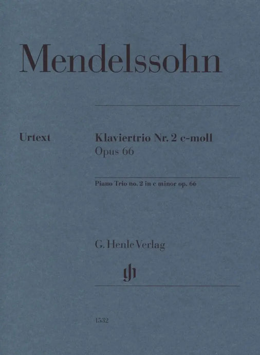 MENDELSSOHN - Piano Trio No. 2 in c minor op. 66