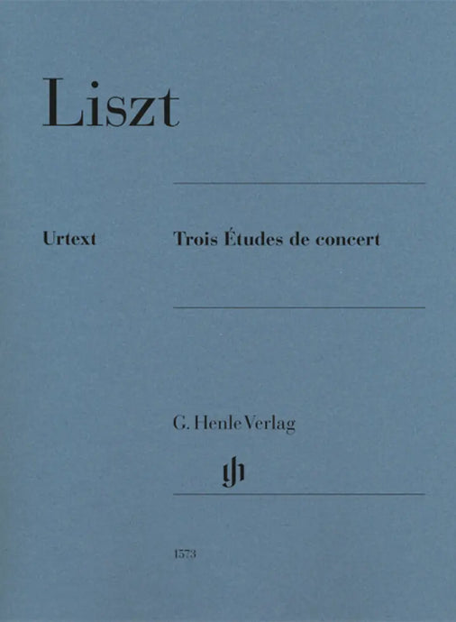 LISZT - Trois Etudes de concert