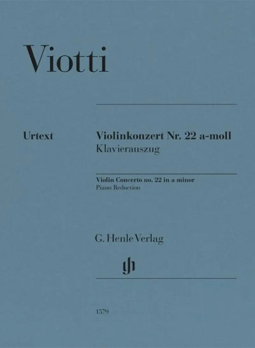 VIOTTI - Violinkonzert Nr. 22 A-moll