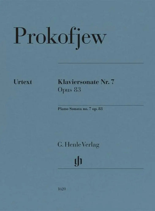 PROKOFIEFF - Piano Sonata no.7 op.83