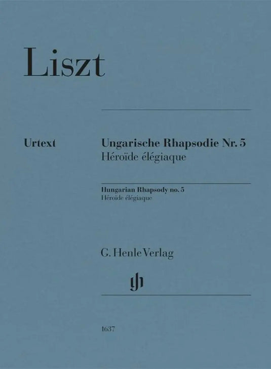 LISZT - Hungarian Rhapsody No.5 - Héroide élégiaque