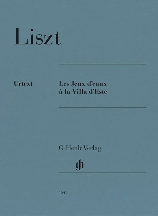 LISZT - Les Jeux d'eaux à la Villa d'Este