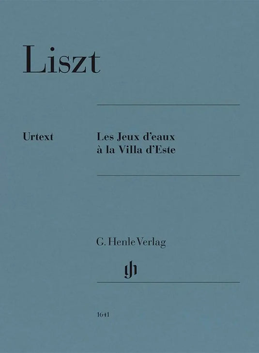 LISZT - Les Jeux d'eaux à la Villa d'Este