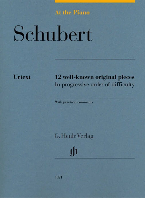 SCHUBERT - At the Piano - 12 well-known original pieces