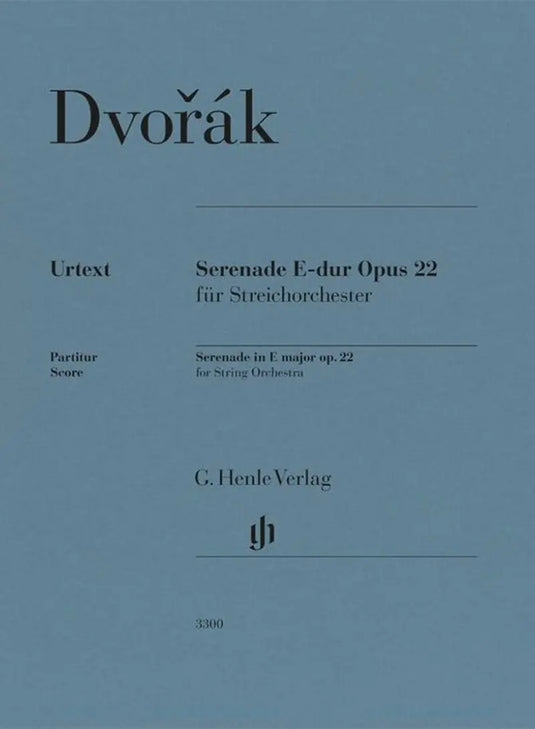 DVORAK - Serenade E-dur Op. 22