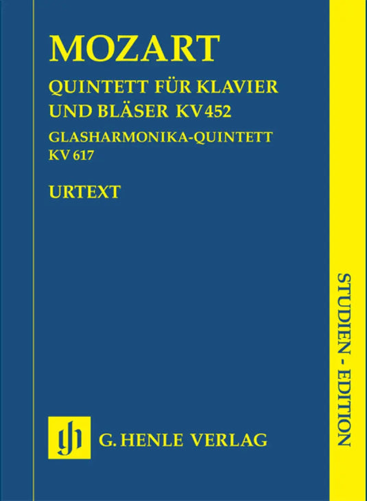 MOZART - Piano Quintet E Flat K.452