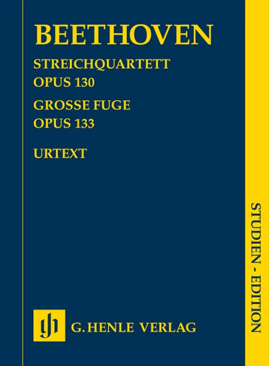 BEETHOVEN - String Quartet B flat major op. 130 - Grand Fugue op. 133