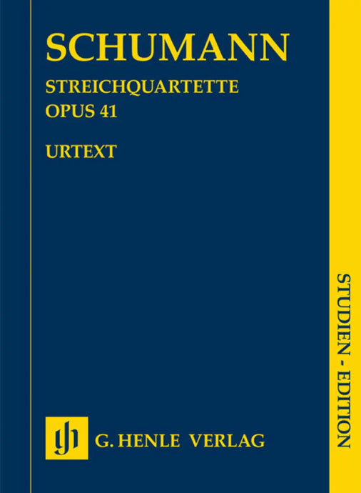SCHUMANN - Streichquartette opus 41