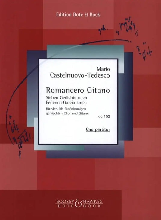 CASTELNUOVO-TEDESCO - Romancero Gitano op. 152