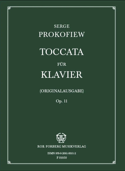 PROKOFIEFF - Toccata, op.11