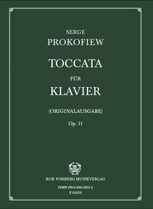 PROKOFIEFF - Toccata, op.11