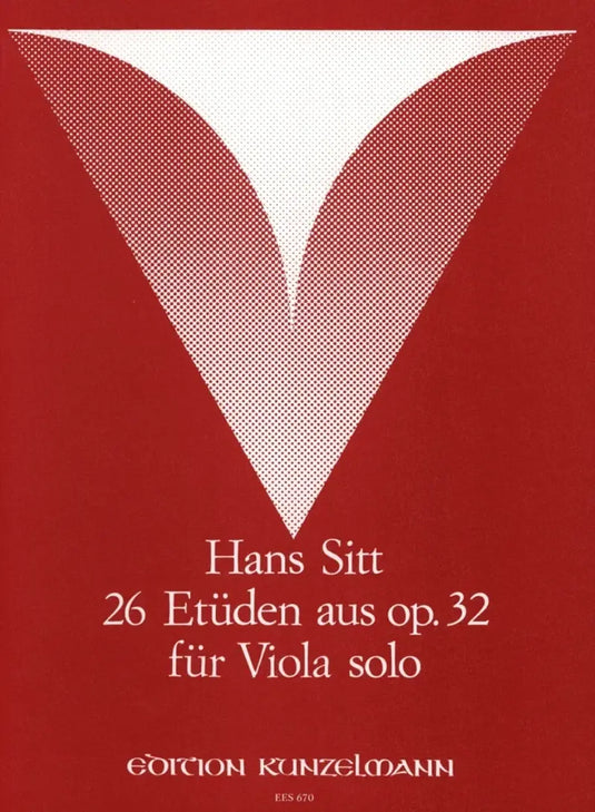 SITT - 26 Etuden aus op.32 fur Viola solo