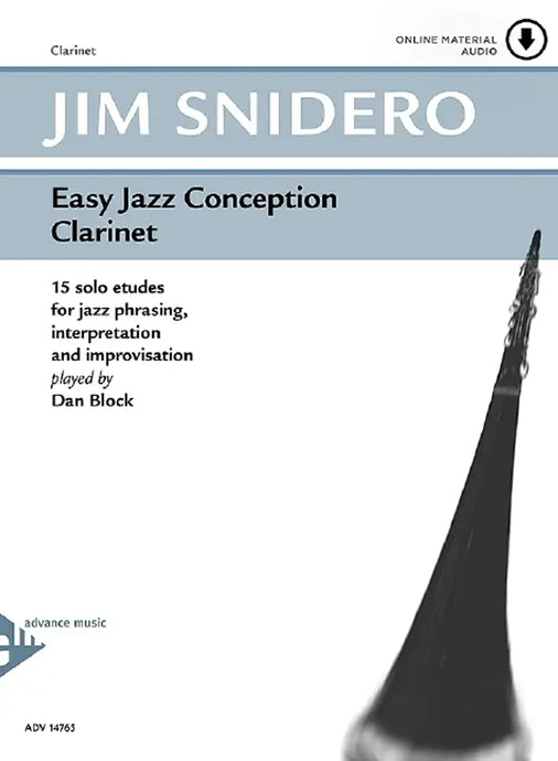 SNIDERO - Easy Jazz Conception Clarinet