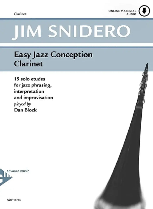 SNIDERO - Easy Jazz Conception Clarinet