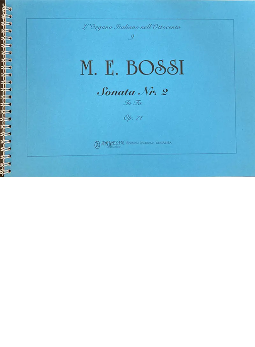 BOSSI - Sonata n. 2 in fa minore, op. 71