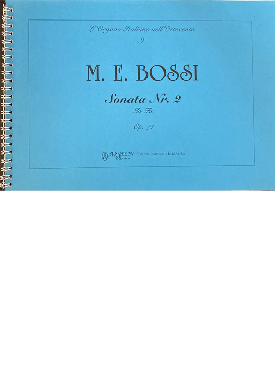 BOSSI - Sonata n. 2 in fa minore, op. 71