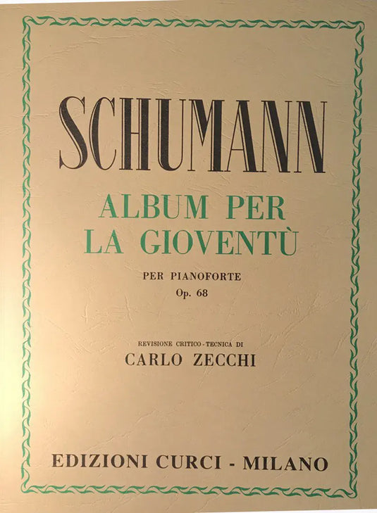 SCHUMANN - Album Per La Gioventu' Op. 68 (Zecchi)