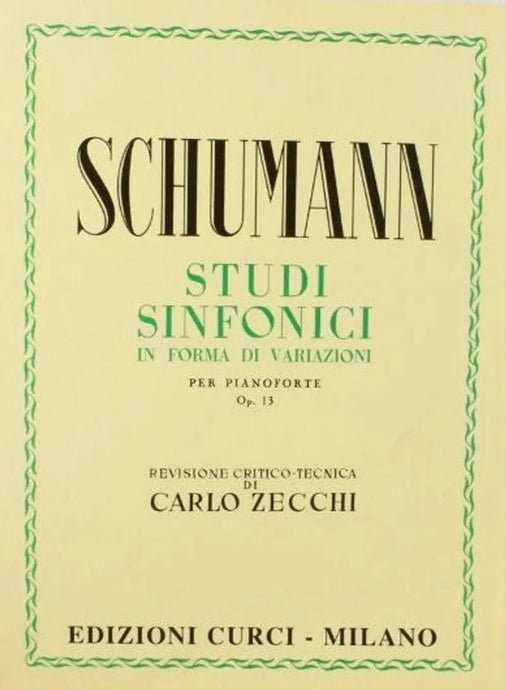 SCHUMANN - Studi Sinfonici