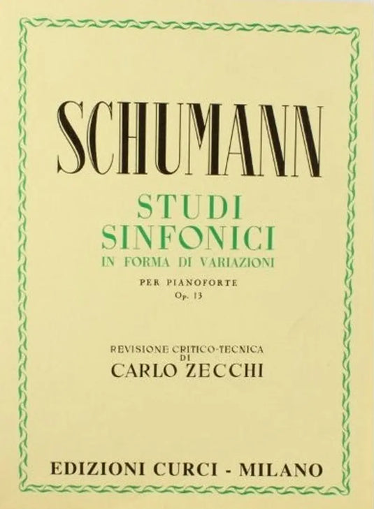 SCHUMANN - Studi Sinfonici