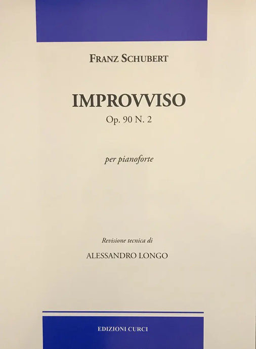 SCHUBERT - Improvviso op. 90 n. 2