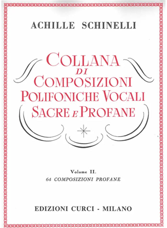 SCHINELLI - Collana Di Composiz.Polifoniche Vol.2