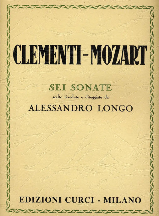 CLEMENTI-MOZART - Sei sonate