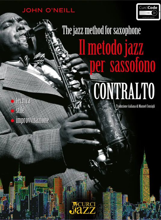 O'NEILL - Il metodo Jazz per Sassofono Contralto