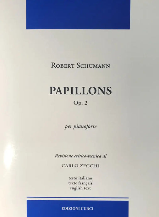 SCHUMANN - Papillons Op. 2 (Revisione di Carlo Zecchi)