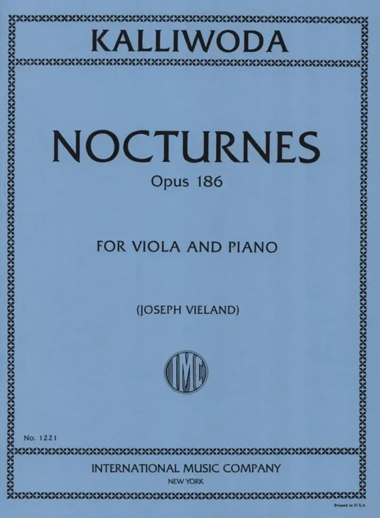 KALLIWODA - Nocturnes op.186