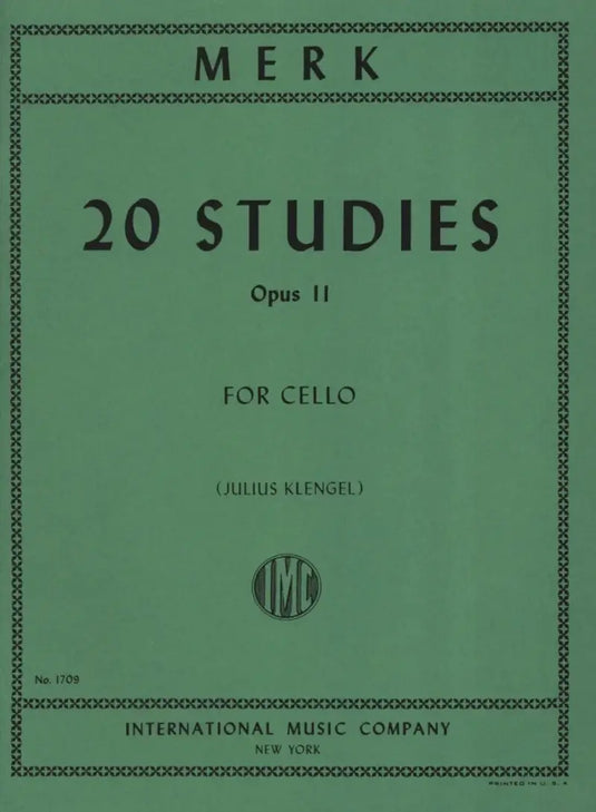 MERK - 20 Studies Opus 11