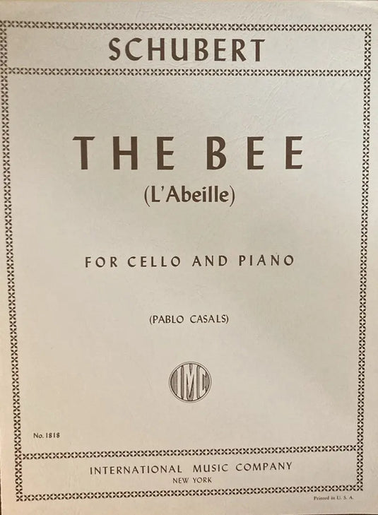 SCHUBERT - The Bee (L'abeille)