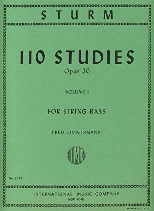STURM - 110 Studies Op.20 Volume I
