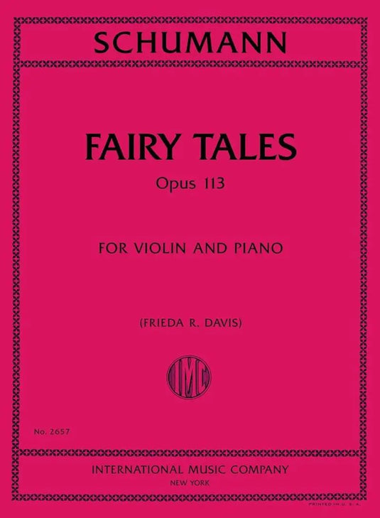 SCHUMANN - Fairy Tales op.113