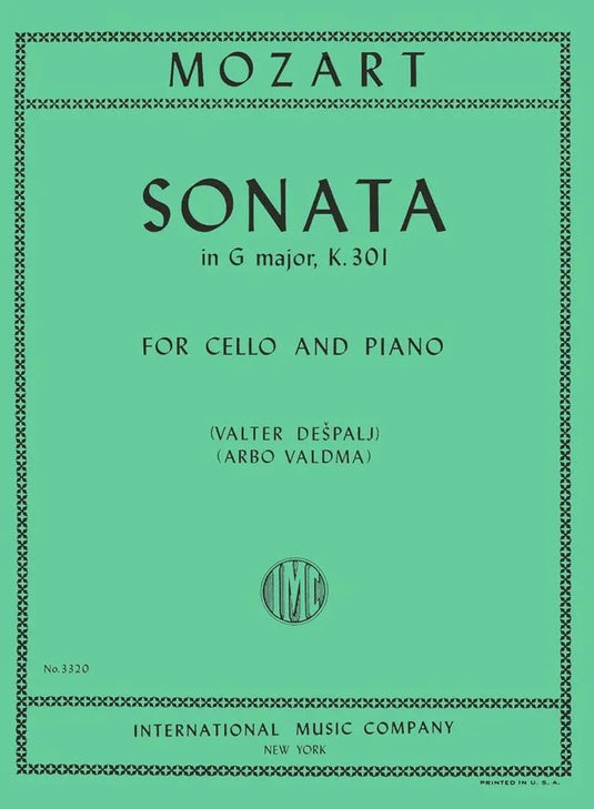MOZART - Sonata in G major K.301