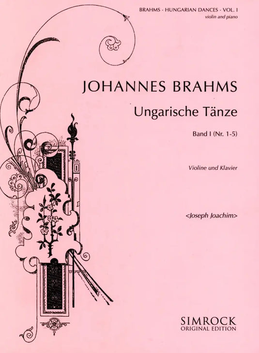 BRAHMS - Ungarische Tänze Band 1 Nr. 1-5
