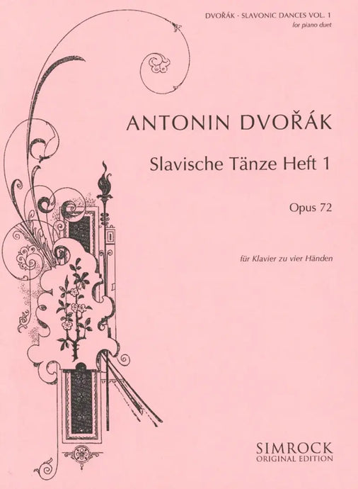 DVORAK - Slavonic Dances op. 72 Heft 1