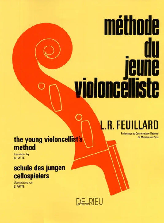 FEUILLARD - Méthode du Jeune Violoncelliste