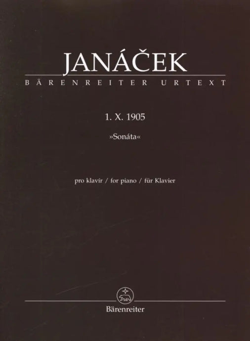 JANACEK - 1. X. 1905 Sonáta