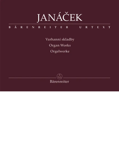 JANÁCEK - Orgelwerke