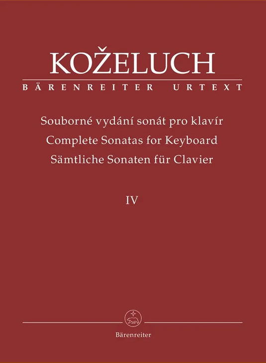 KOZELUCH - Complete Sonatas for Keyboard, Volume 4