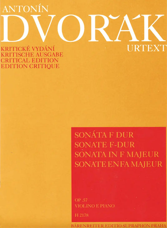 DVORAK - Sonata F-dur op.57