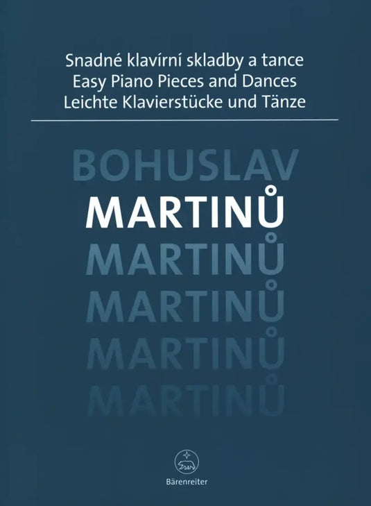 BOHUSLAV - Easy Piano Pieces and Dances