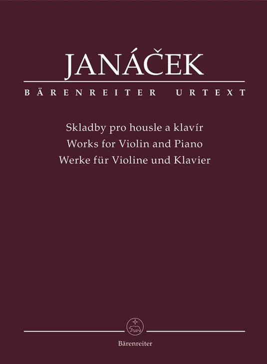 JANÁCEK - Works for Violin and Piano