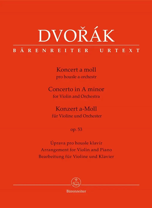 DVORAK - Violin Concerto In A Minor Op.53