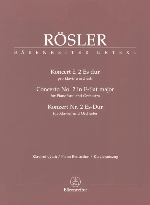 ROSLER - Concerto no. 2 in E-flat major