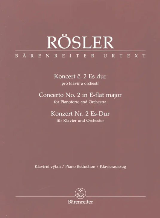 ROSLER - Concerto no. 2 in E-flat major