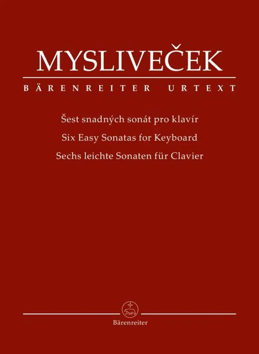 MYSLIVECEK - Six Easy Sonatas for Keyboard