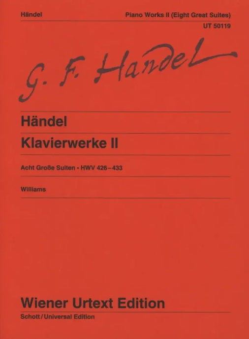 HANDEL - Piano Works Volume II