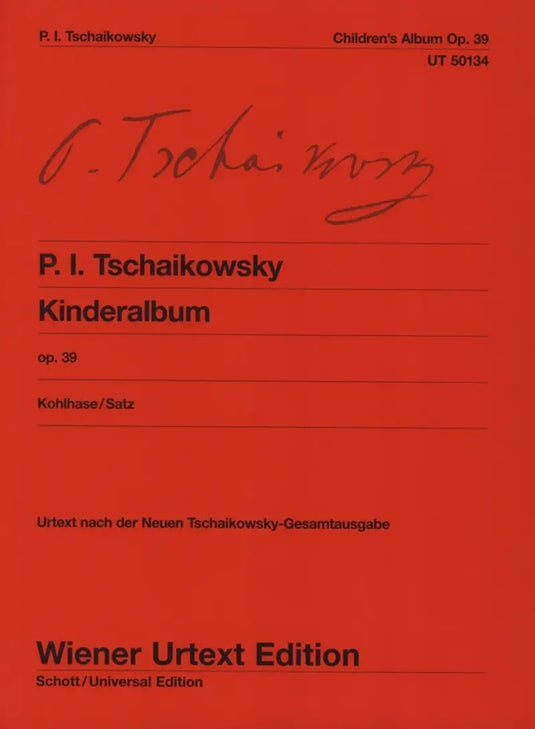 TSCHAIKOWSKY - Jugendalbum Opus 39