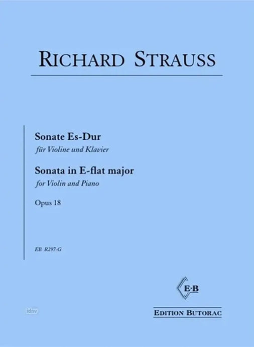 STRAUSS - Sonata in E-flat major op.18